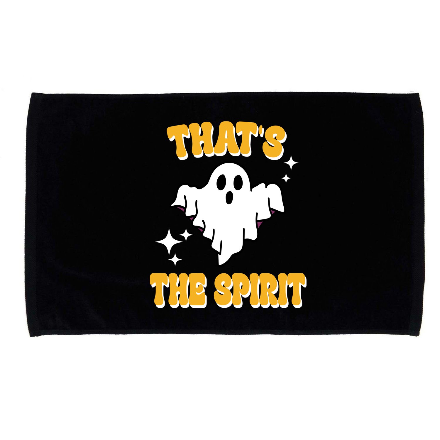 Thats The Spirit Funny Halloween Ghost Microfiber Hand Towel