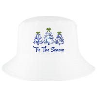 Tis The Season Chinoiserie Christmas Trees Funny Holiday  Cool Comfort Performance Bucket Hat