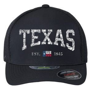 Texas Texas State Flag Distressed Flexfit Unipanel Trucker Cap