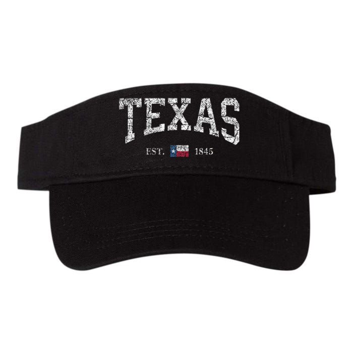 Texas Texas State Flag Distressed Valucap Bio-Washed Visor