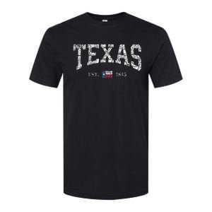 Texas Texas State Flag Distressed Softstyle CVC T-Shirt