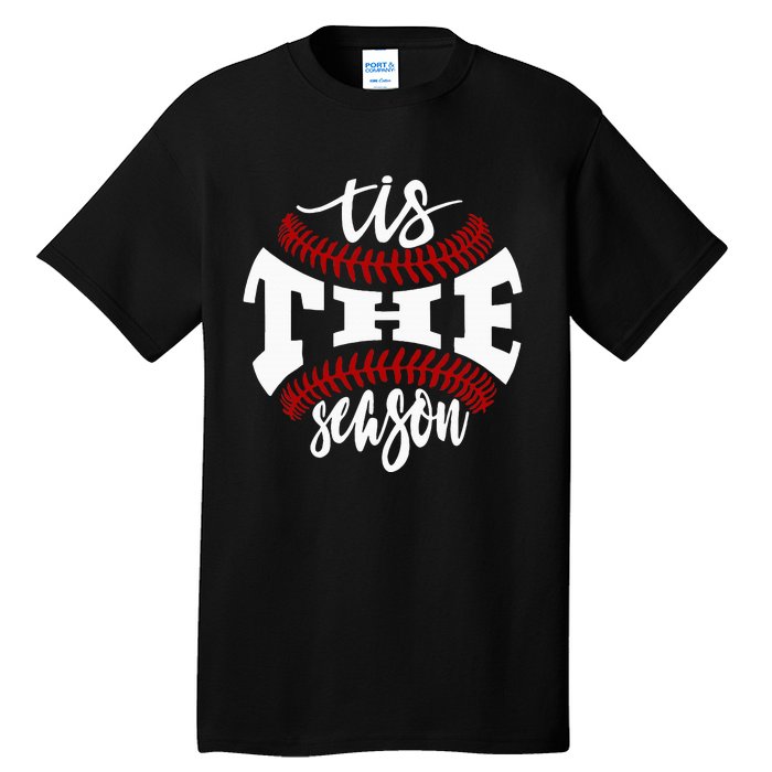 Tis The Season Baseball Lovers Tall T-Shirt