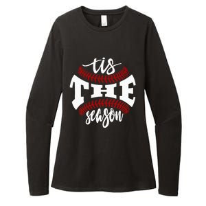 Tis The Season Baseball Lovers Womens CVC Long Sleeve Shirt