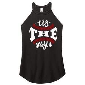 Tis The Season Baseball Lovers Women's Perfect Tri Rocker Tank