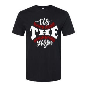 Tis The Season Baseball Lovers Softstyle CVC T-Shirt