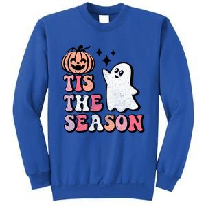 Tis The Season Cute Halloween Retro Ghost Gift Sweatshirt