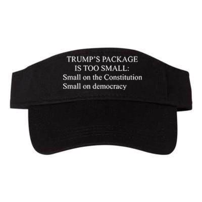 Trump Too Small Valucap Bio-Washed Visor