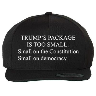 Trump Too Small Wool Snapback Cap