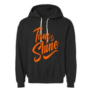 Time To Shine Garment-Dyed Fleece Hoodie