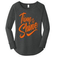 Time To Shine Women's Perfect Tri Tunic Long Sleeve Shirt