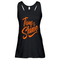 Time To Shine Ladies Essential Flowy Tank