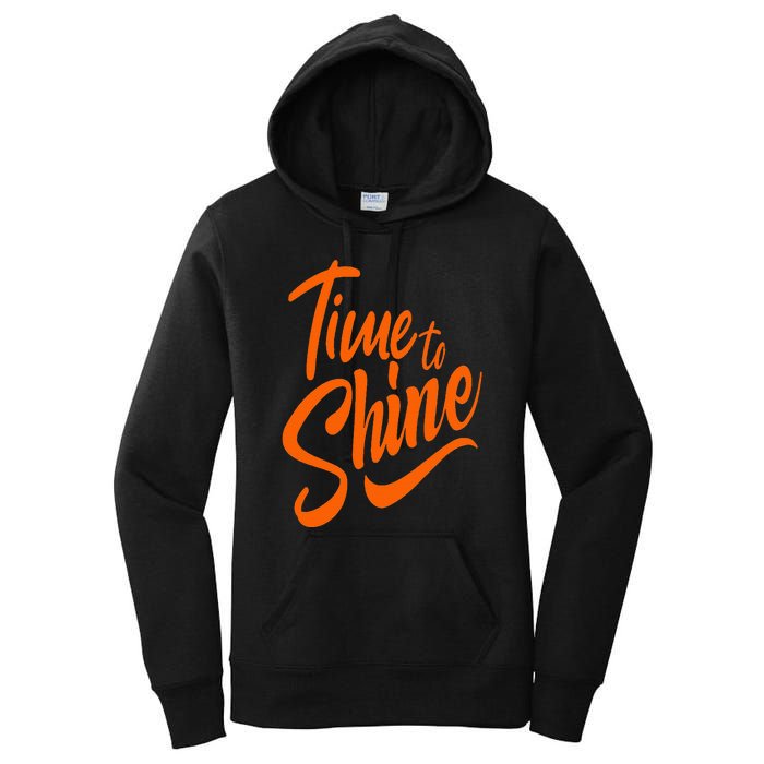 Time To Shine Women's Pullover Hoodie