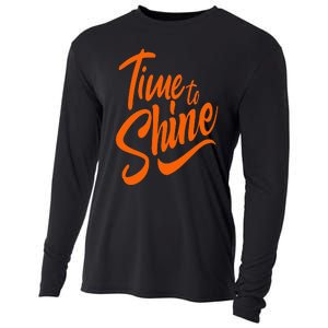 Time To Shine Cooling Performance Long Sleeve Crew