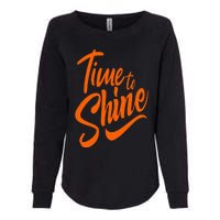 Time To Shine Womens California Wash Sweatshirt