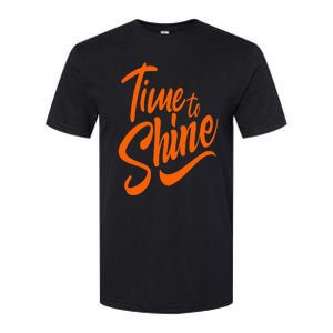 Time To Shine Softstyle CVC T-Shirt