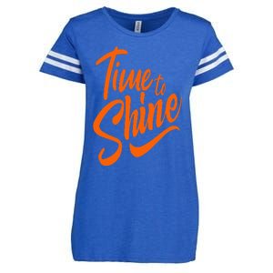 Time To Shine Enza Ladies Jersey Football T-Shirt