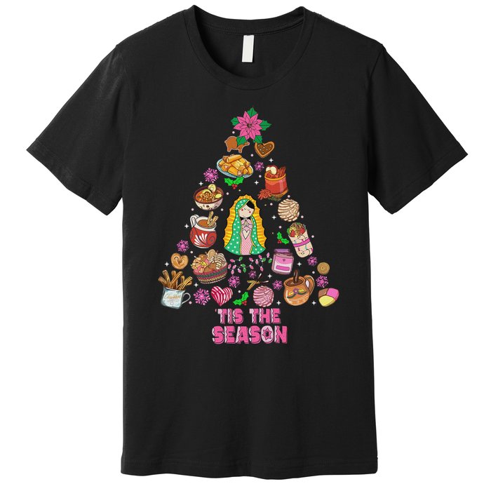 Tis The Season Mexican Christmas Feliz Navidad Xmas Mexican Premium T-Shirt