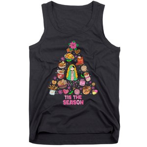 Tis The Season Mexican Christmas Feliz Navidad Xmas Mexican Tank Top