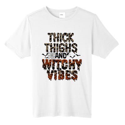 Thick Thighs Spooky Vibes Halloween Costume Tall Fusion ChromaSoft Performance T-Shirt