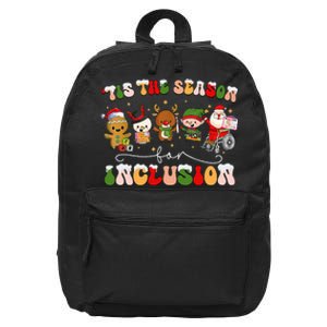 Tis The Season For Inclusion Sped Christmas Teacher 16 in Basic Backpack