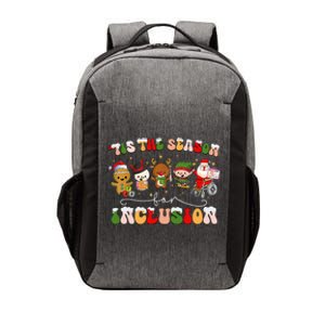 Tis The Season For Inclusion Sped Christmas Teacher Vector Backpack