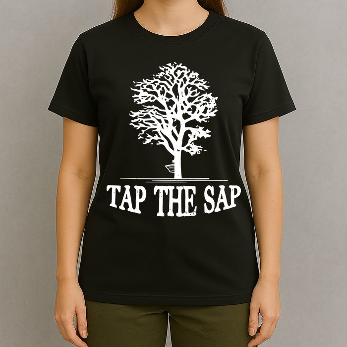 Tap The Sap For Maple Syrup Tree Lovers T-Shirt