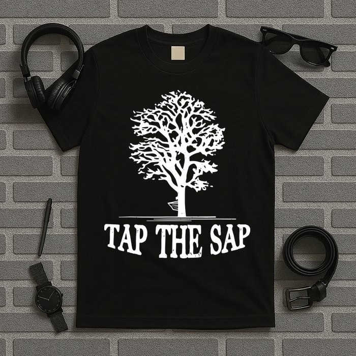 Tap The Sap For Maple Syrup Tree Lovers T-Shirt