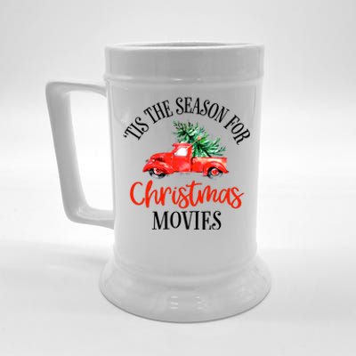 Tis The Season For Christmas Movies Christmas Beer Stein