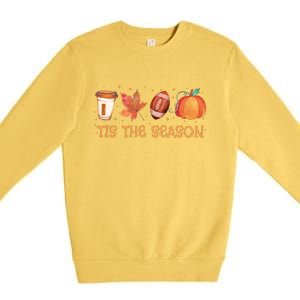 Tis The Season Festive Fall Lover Premium Crewneck Sweatshirt