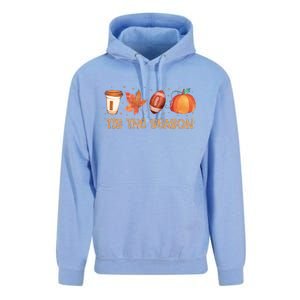 Tis The Season Festive Fall Lover Unisex Surf Hoodie