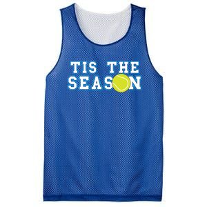 Tis The Season Tennis Player Gift Mesh Reversible Basketball Jersey Tank