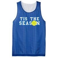 Tis The Season Tennis Player Gift Mesh Reversible Basketball Jersey Tank