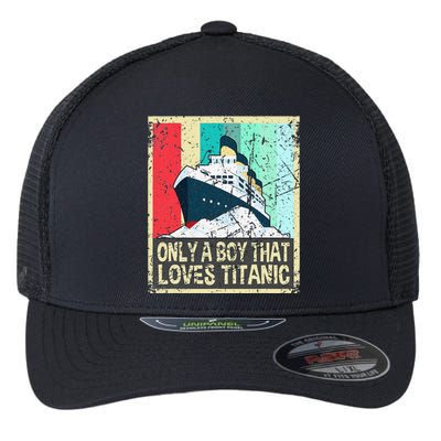 Titanic Titanic Sinking Ship Wreck Toy Flexfit Unipanel Trucker Cap