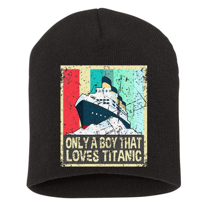 Titanic Titanic Sinking Ship Wreck Toy Short Acrylic Beanie