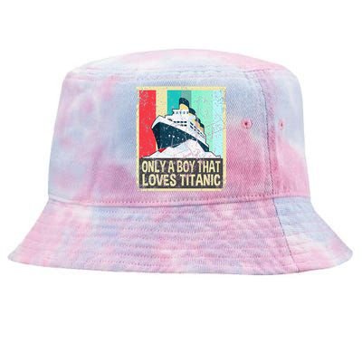 Titanic Titanic Sinking Ship Wreck Toy Tie-Dyed Bucket Hat