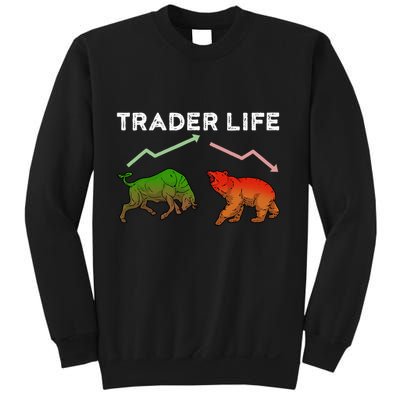 Trader T Stock T Day Trading Market Forex Sweatshirt