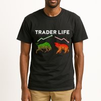 Trader T Stock T Day Trading Market Forex Tall T-Shirt