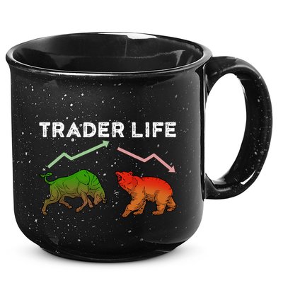 Trader T Stock T Day Trading Market Forex 15oz Campfire Ceramic Mug