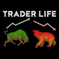 Trader T Stock T Day Trading Market Forex Drawstring Bag