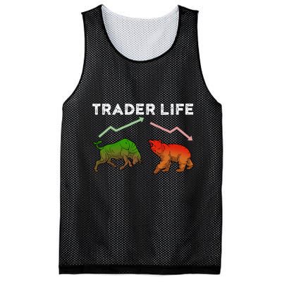 Trader T Stock T Day Trading Market Forex Mesh Reversible Basketball Jersey Tank