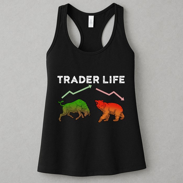 Trader T Stock T Day Trading Market Forex Womens Tank Top