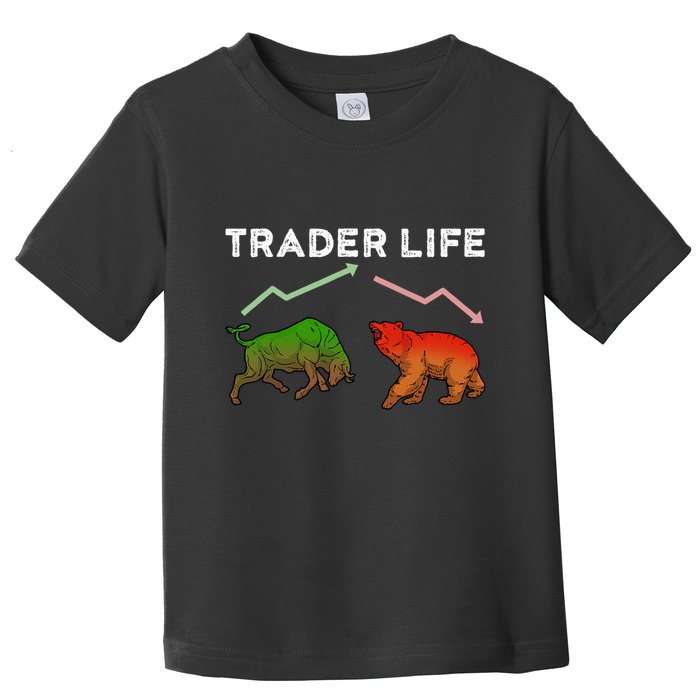 Trader T Stock T Day Trading Market Forex Toddler T-Shirt