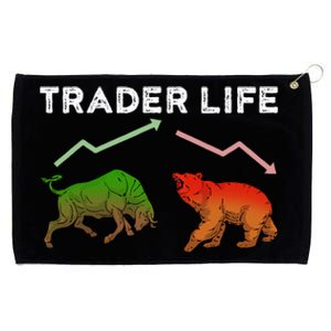 Trader T Stock T Day Trading Market Forex Grommeted Golf Towel