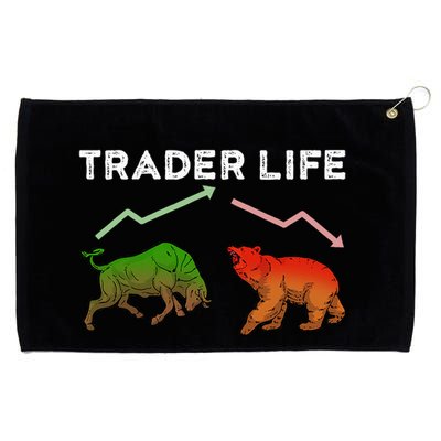 Trader T Stock T Day Trading Market Forex Grommeted Golf Towel
