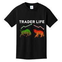 Trader T Stock T Day Trading Market Forex Kids T-Shirt