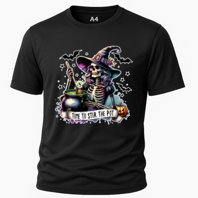 Time To Stir The Pot Witch Halloween Performance Shirt