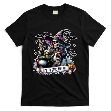 Time To Stir The Pot Witch Halloween T-Shirt