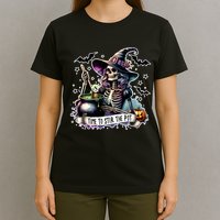 Time To Stir The Pot Witch Halloween T-Shirt