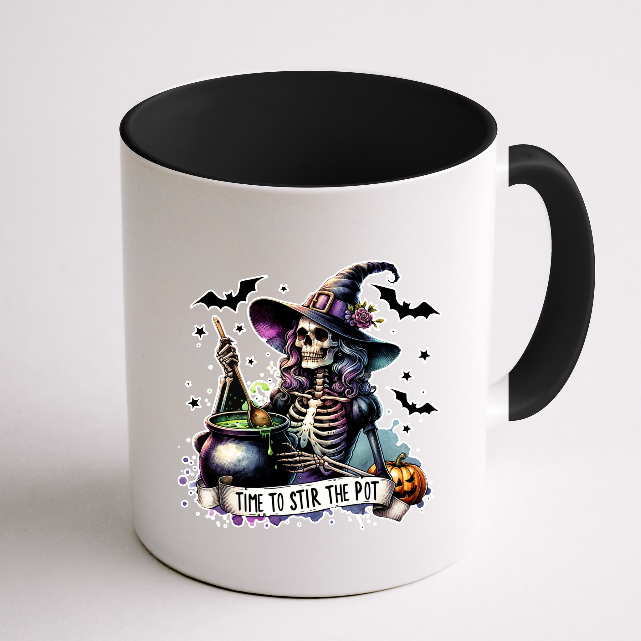 Time To Stir The Pot Witch Halloween Mug