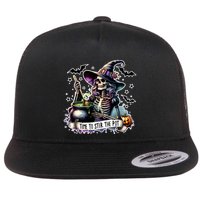 Time To Stir The Pot Witch Halloween Flatbill Hat